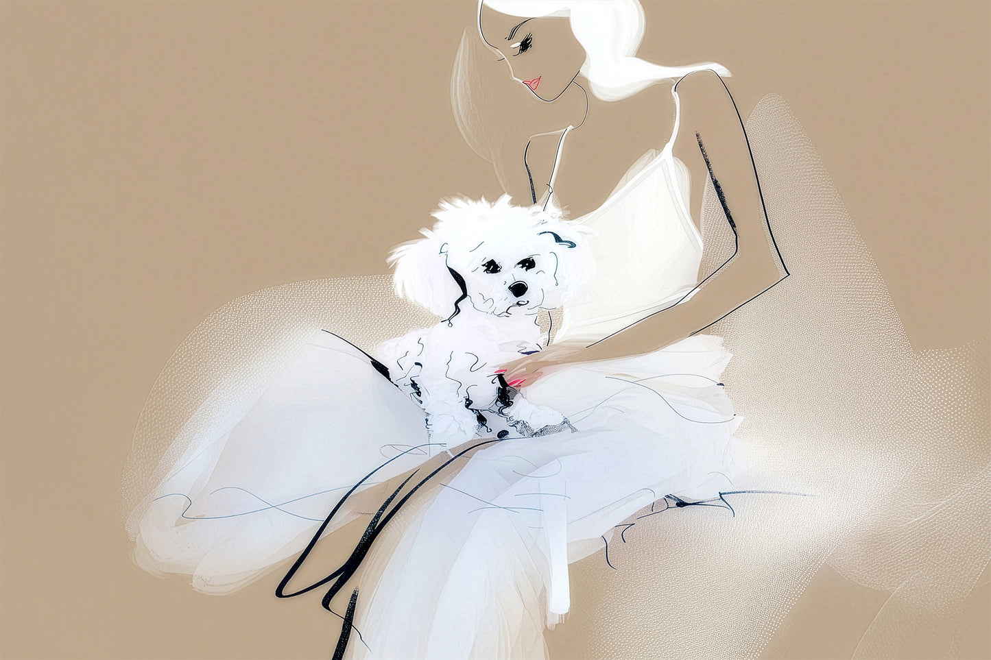 POWDER & POISE: THE MALTIPOO PORTRAIT