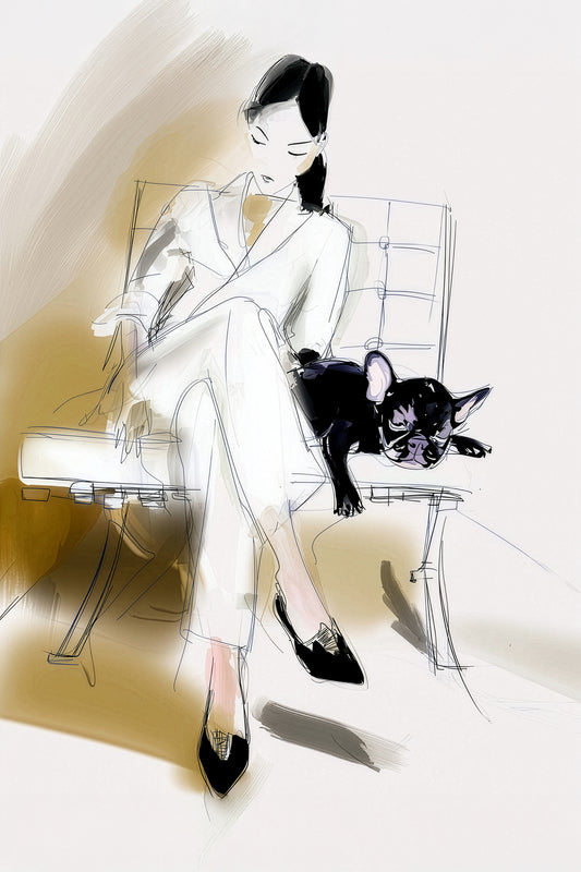 THE BARCELONA POSE: FRENCH BULLDOG NO. 04