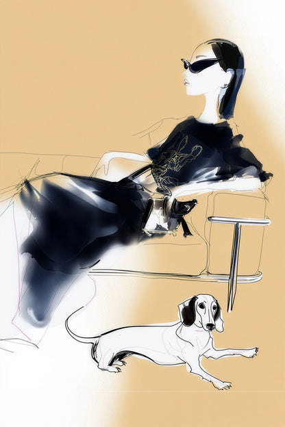 LC2 ARCHITECTURE: THE DACHSHUND PORTRAIT