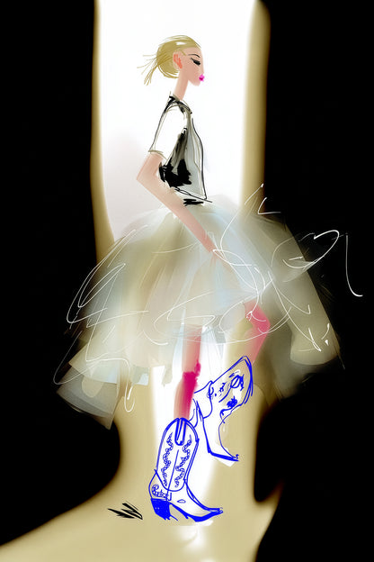 COASTAL COWGIRL: THE TULLE STUDY