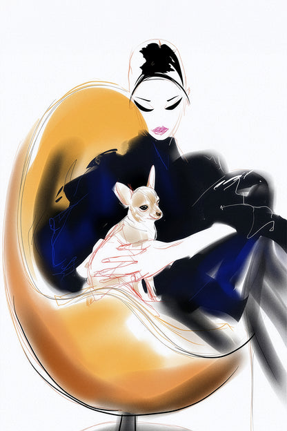 THE EGG SILHOUETTE: CHIHUAHUA STUDY